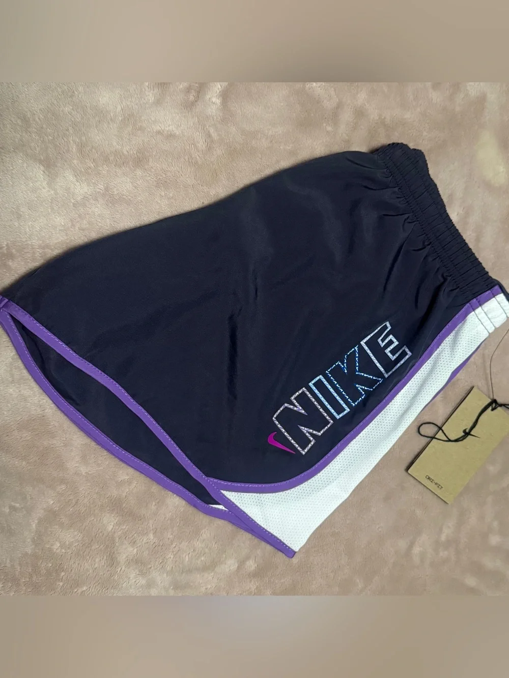 Nike Green and White Retail Price Tag